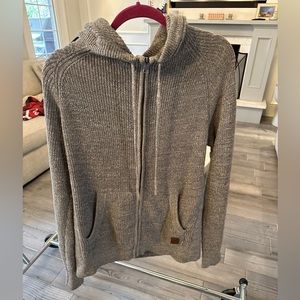 ROOTS ZIP UP SWEATER